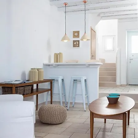 Deluxe Mykonos Outdoor Pool Side Sea Villa *