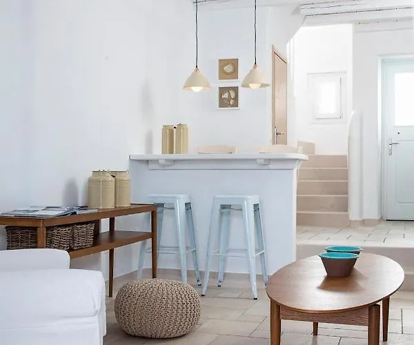 Deluxe Mykonos Outdoor Pool Side Sea Villa *