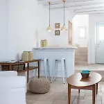 Deluxe Mykonos Outdoor Pool Side Sea Villa *