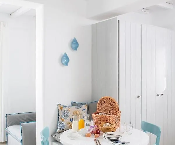 Deluxe Mykonos Outdoor Pool Side Sea Villa *