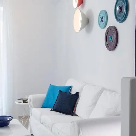 Deluxe Mykonos Outdoor Pool Side Sea ヴィラ