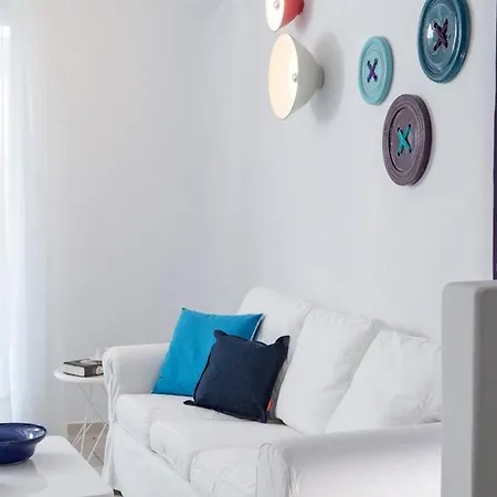 Villa Deluxe Mykonos Side Sea Outdoor Pool 2 Bdr Ornos *