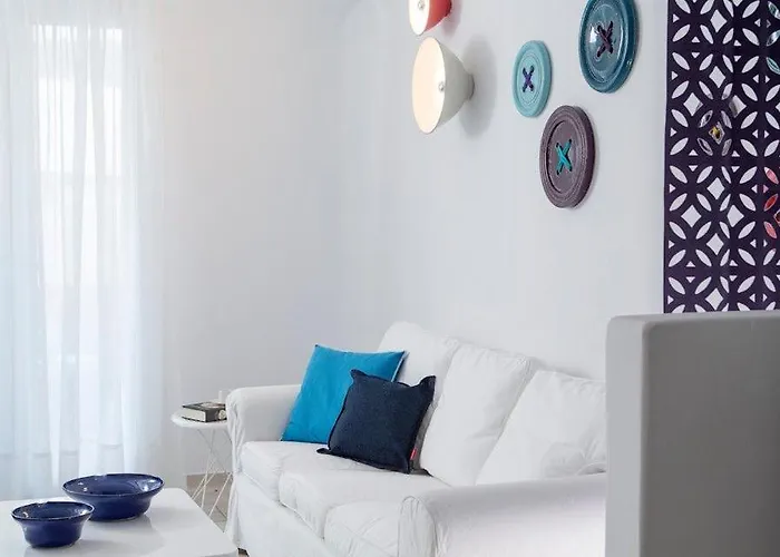 Deluxe Mykonos Outdoor Pool Side Sea Willa